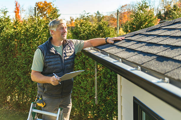 Professional Roof Leak Repair technician working in South Easton, MA